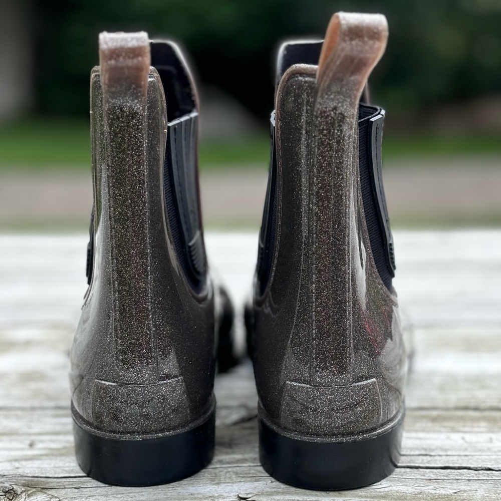 London Fog waterproof Chelsea rain boots - Picture 4 of 11